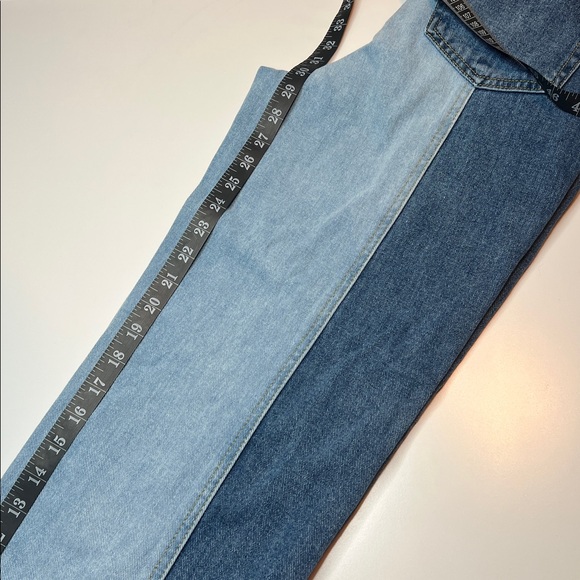Pacsun Jeans women Eco Two-Tone '90s Boyfriend straight leg vintage‎ inspired 27 - Picture 10 of 13
